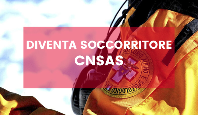 Diventare soccorritore CNSAS