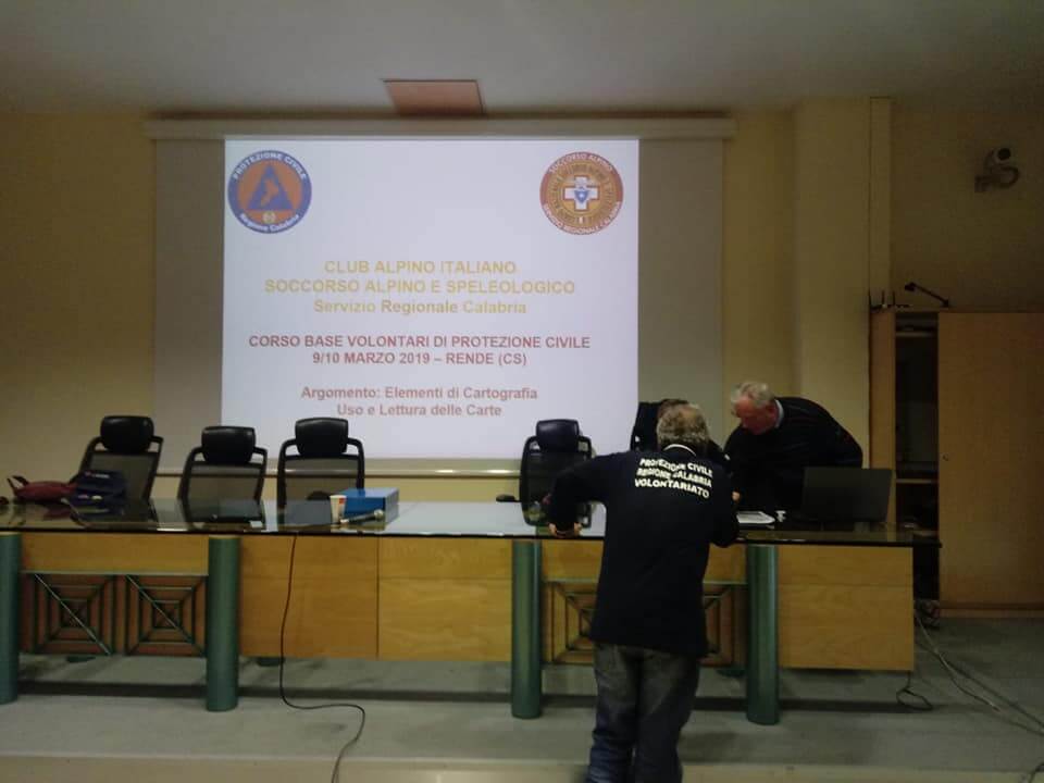 Formazione Associazioni Protezione Civile provincia Cosenza