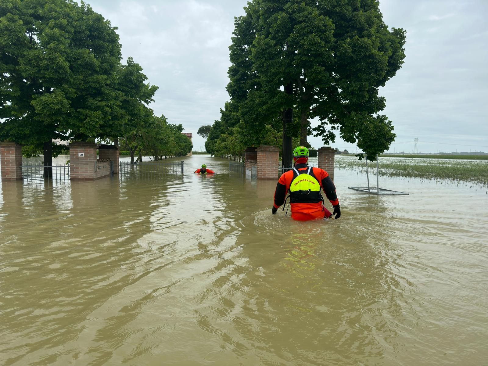 I tecnici del SASC in rientro dalle zone alluvionate dell'Emilia Romagna